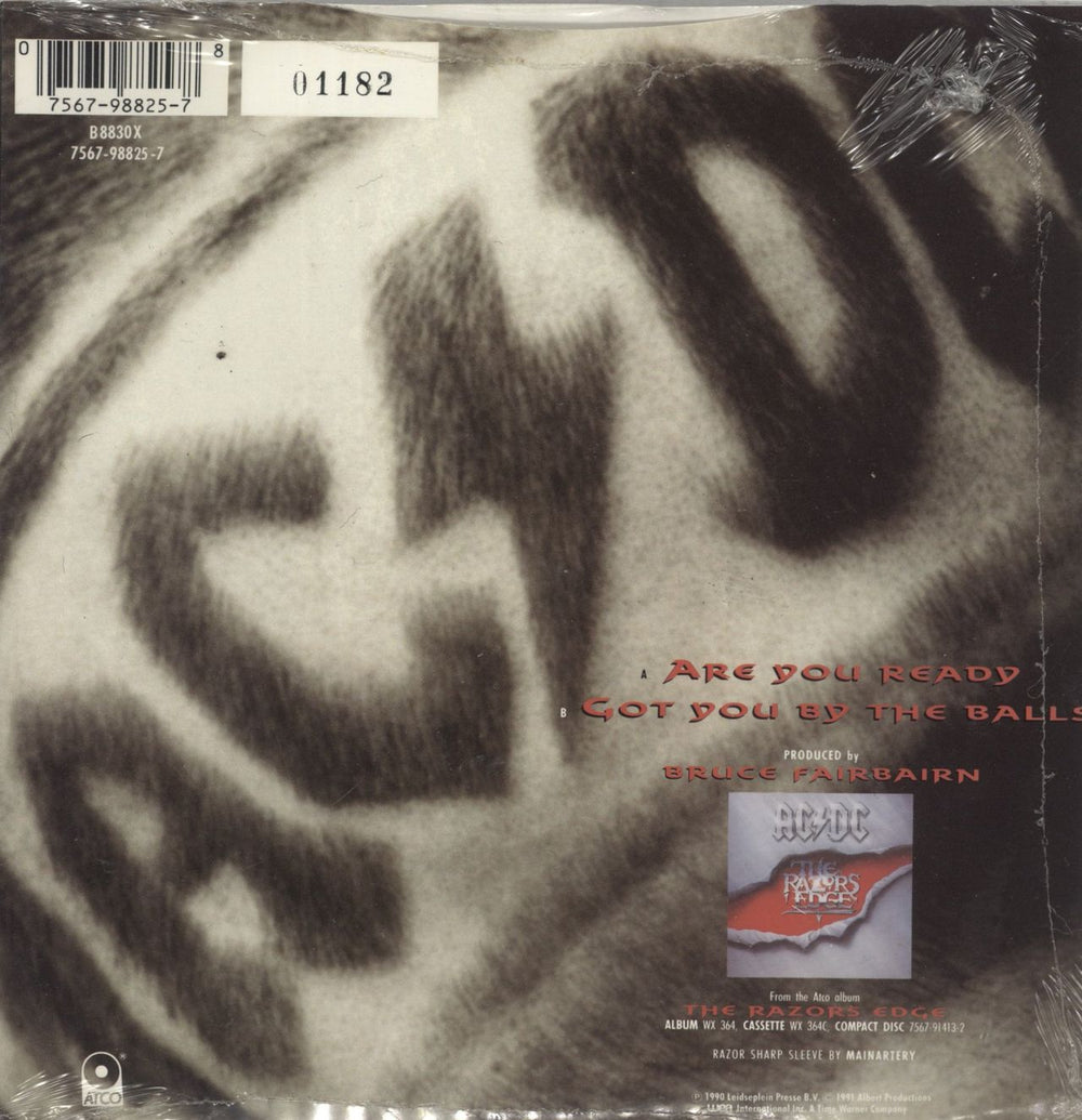 AC/DC Are You Ready - Sealed UK 7" vinyl single (7 inch record / 45) ACD07AR729719