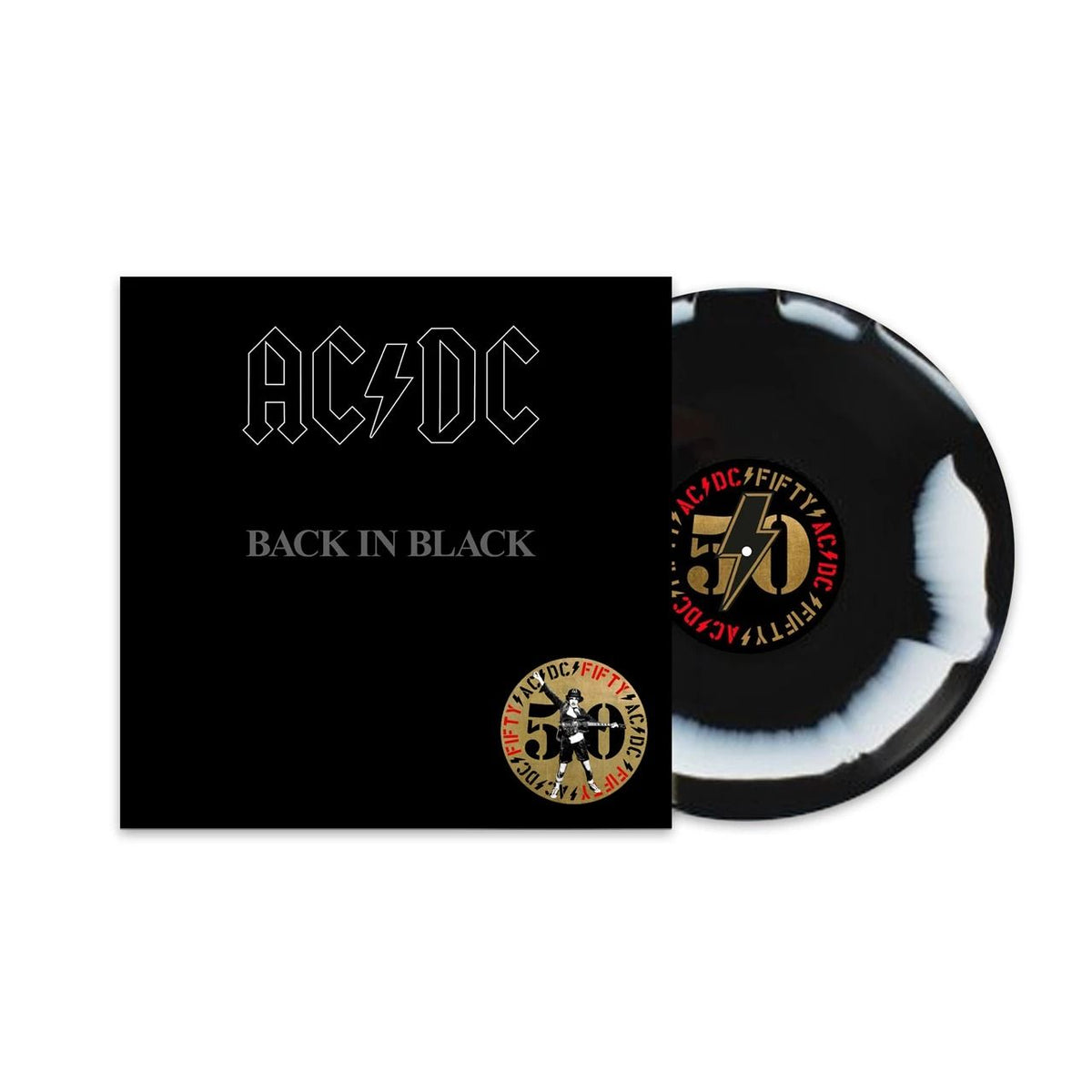 back in black ac dc レコード uk