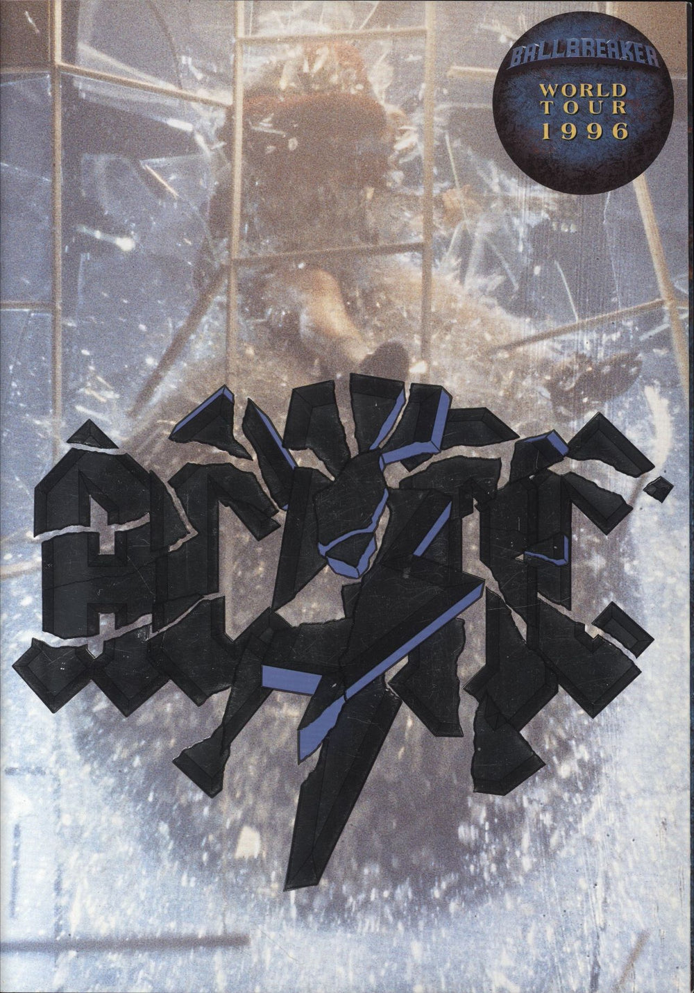 AC/DC Ballbreaker World Tour 1996 + Ticket Stub UK tour programme TOUR PROGRAMME