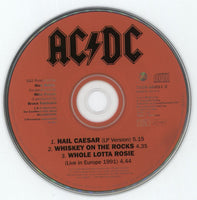 AC/DC Hail Caesar German CD single (CD5 / 5") ACDC5HA69091