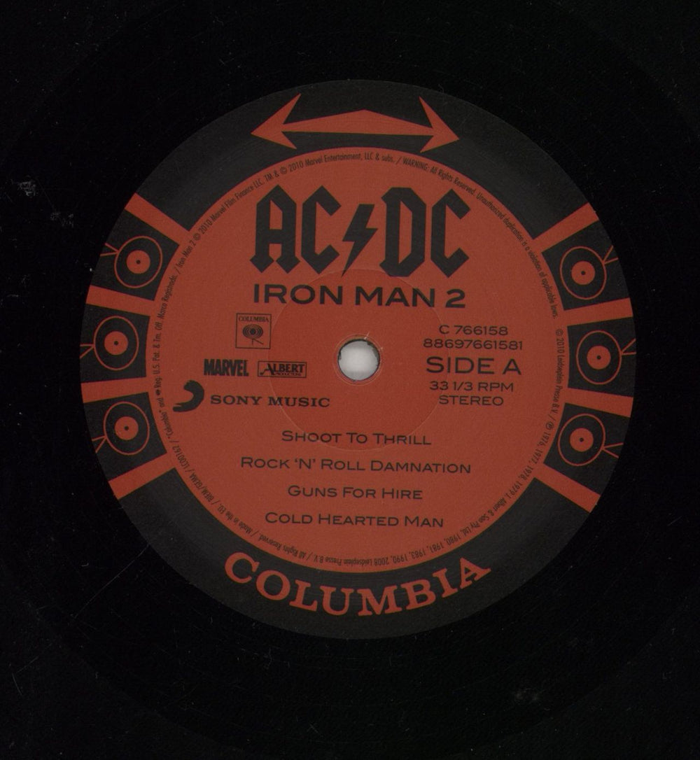 AC/DC Iron Man 2 UK 2-LP vinyl record set (Double LP Album) ACD2LIR762318
