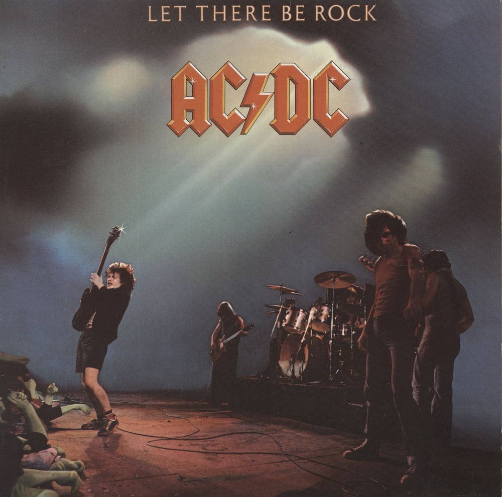 AC/DC Let There Be Rock German vinyl LP album (LP record) ATL50366