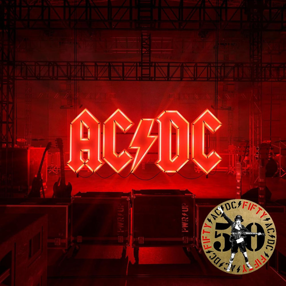 AC/DC Power Up - Gold Vinyl 50th Anniversary Edition - Sealed UK vinyl LP album (LP record) ACDLPPO847396