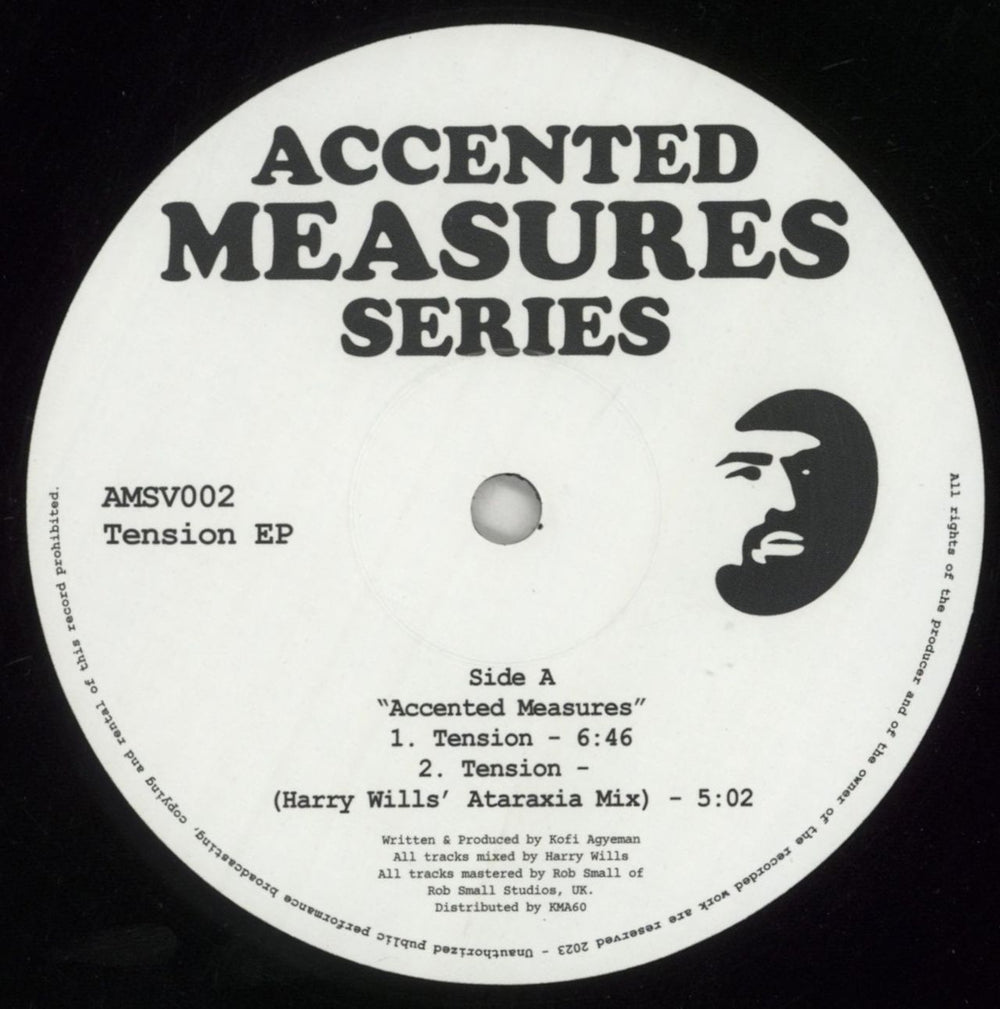 Accented Measures Tensions EP UK 12" vinyl single (12 inch record / Maxi-single) AMSV002