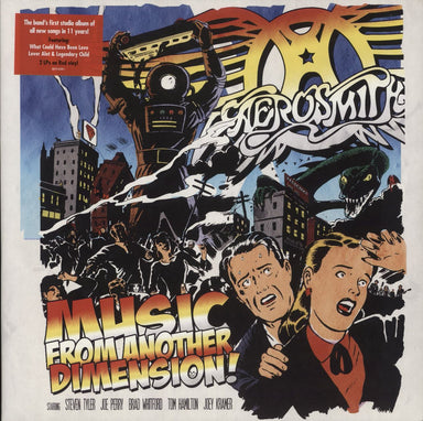 Aerosmith Music From Another Dimension - Red Vinyl + CD UK 2-LP