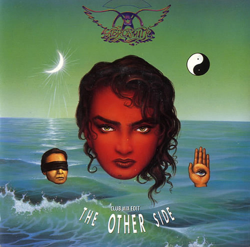 Aerosmith The Other Side UK 7" vinyl single (7 inch record / 45) GEF79