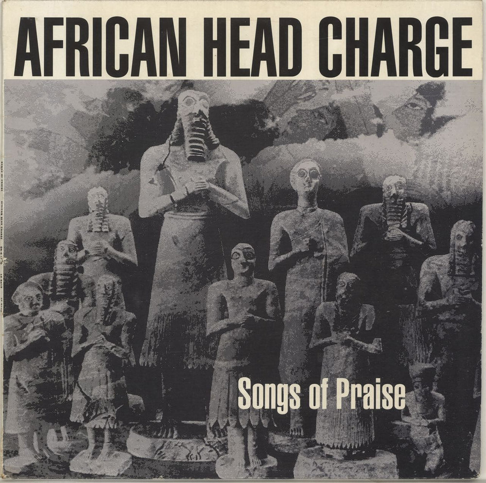 African Head Charge Songs Of Praise French vinyl LP album (LP record) ON-ULP50