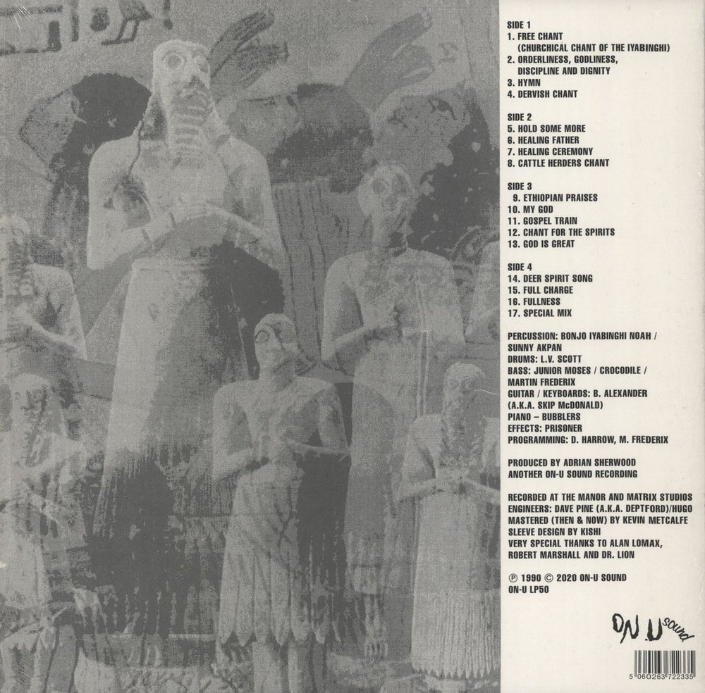 African Head Charge Songs Of Praise UK 2-LP vinyl record set (Double LP Album) 5060263722335