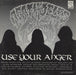 Agathocles Use Your Anger Italian vinyl LP album (LP record)