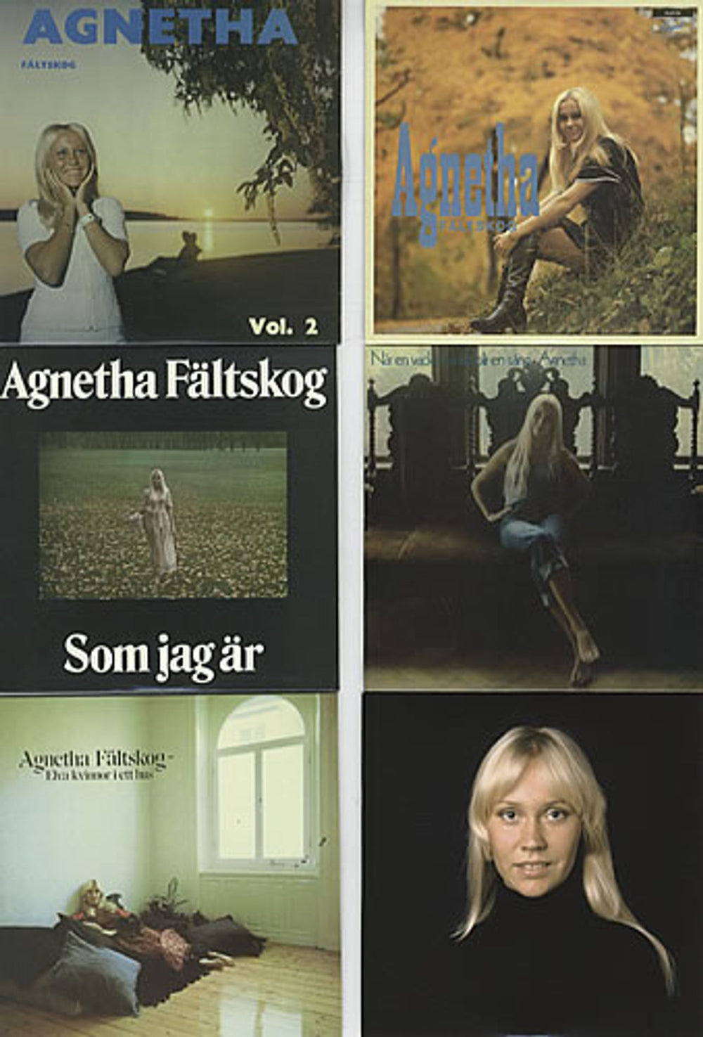 Agnetha Fältskog De Forsta Aren 1967-1979 Swedish 6-CD album set AGN6CDE315484