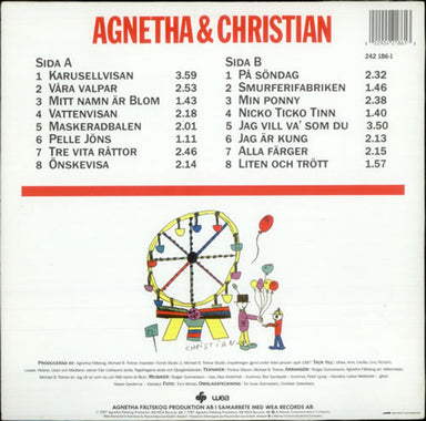 Agnetha Fältskog Kom Folj Med I Var Karusell Swedish vinyl LP album (LP record) AGNLPKO11296