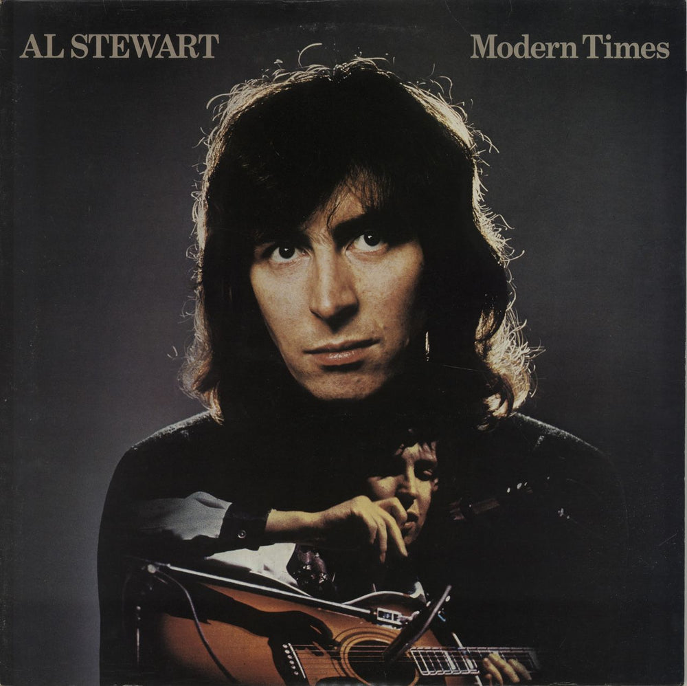 Al Stewart Modern Times - Graduated Orange UK vinyl LP album (LP record) CBS80477