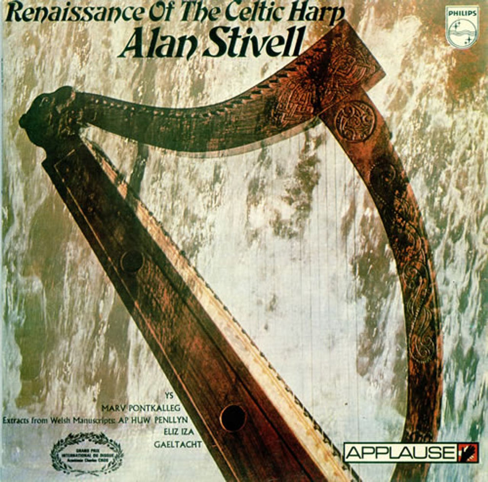 Alan Stivell Renaissance Of The Celtic Harp UK Vinyl LP