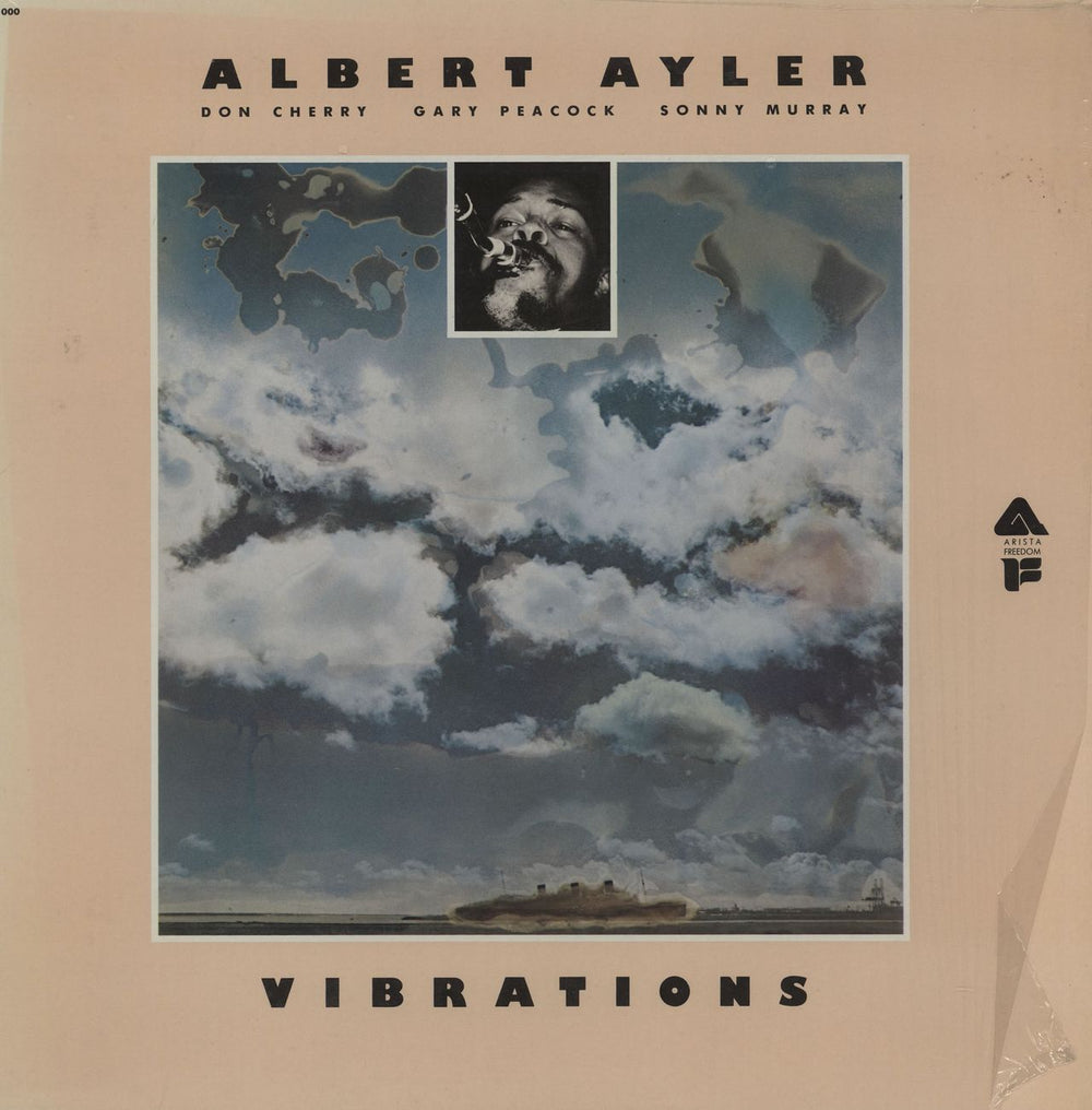 Albert Ayler Vibrations US vinyl LP album (LP record) AL1000