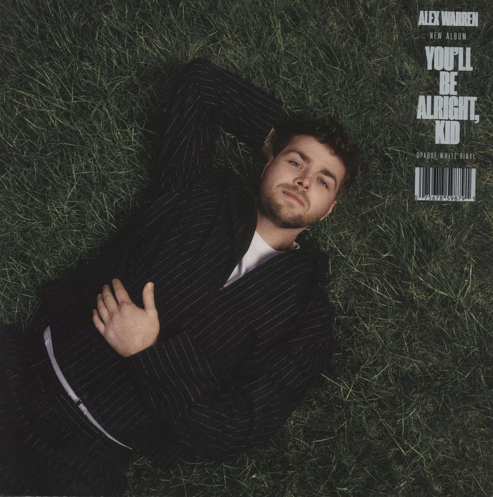 Alex Warren You'll Be Alright, Kid - White Vinyl - Sealed US 2-LP vinyl record set (Double LP Album) 075678598791