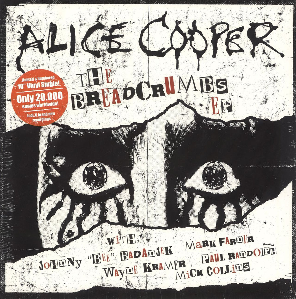 Alice Cooper The Breadcrumbs EP - Sealed UK 10" vinyl single (10 inch record) 0214216EMU