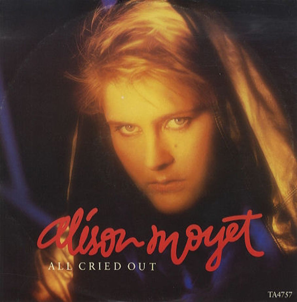 Alison Moyet All Cried Out UK 12" vinyl single (12 inch record / Maxi-single) TA4757