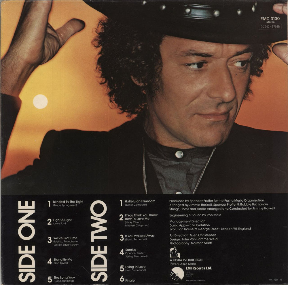 Allan Clarke I've Got Time UK vinyl LP album (LP record)