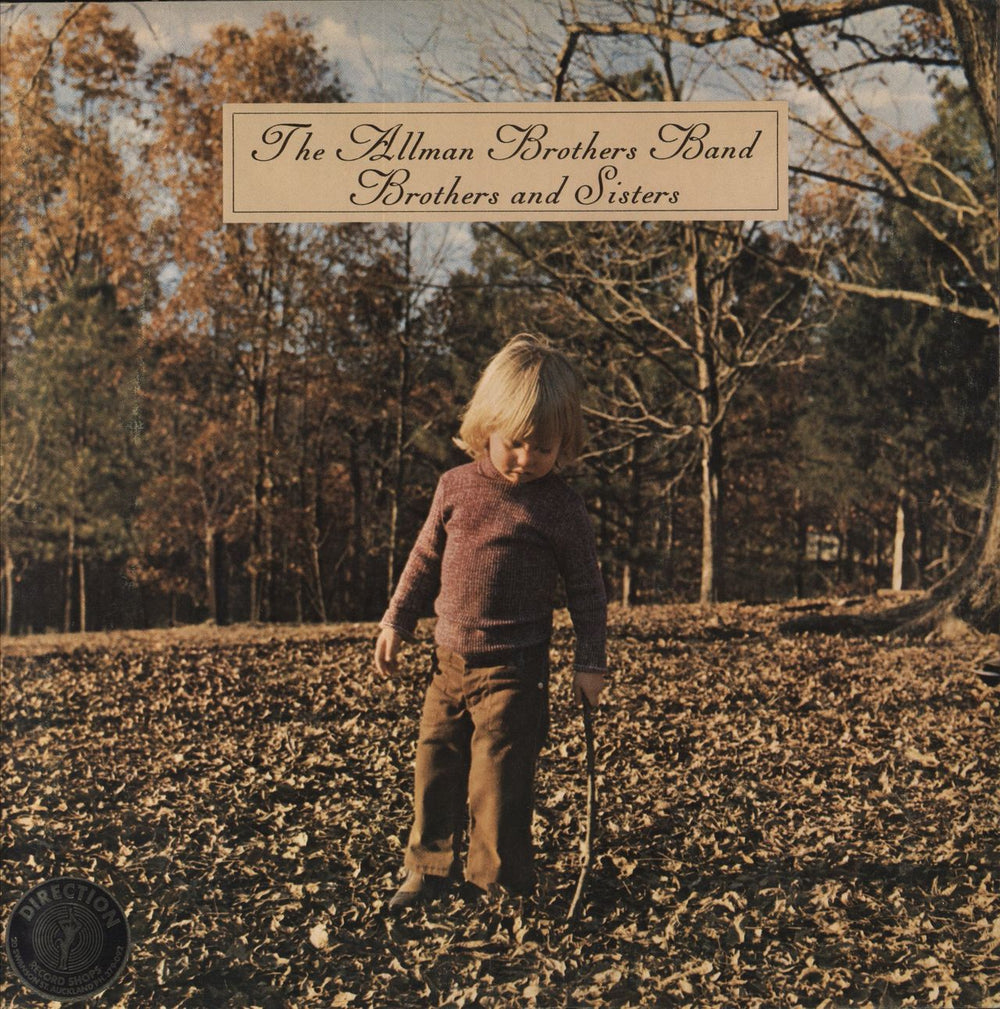 Allman Brothers Band Brothers And Sisters New Zealand vinyl LP album (LP record) CPX0111