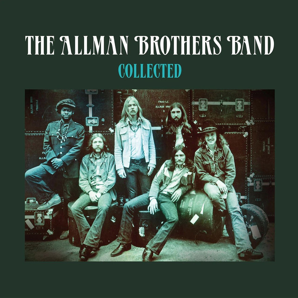 Allman Brothers Band Collected - 180 Gram Black Vinyl UK 2-LP vinyl record set (Double LP Album) ABR2LCO878934