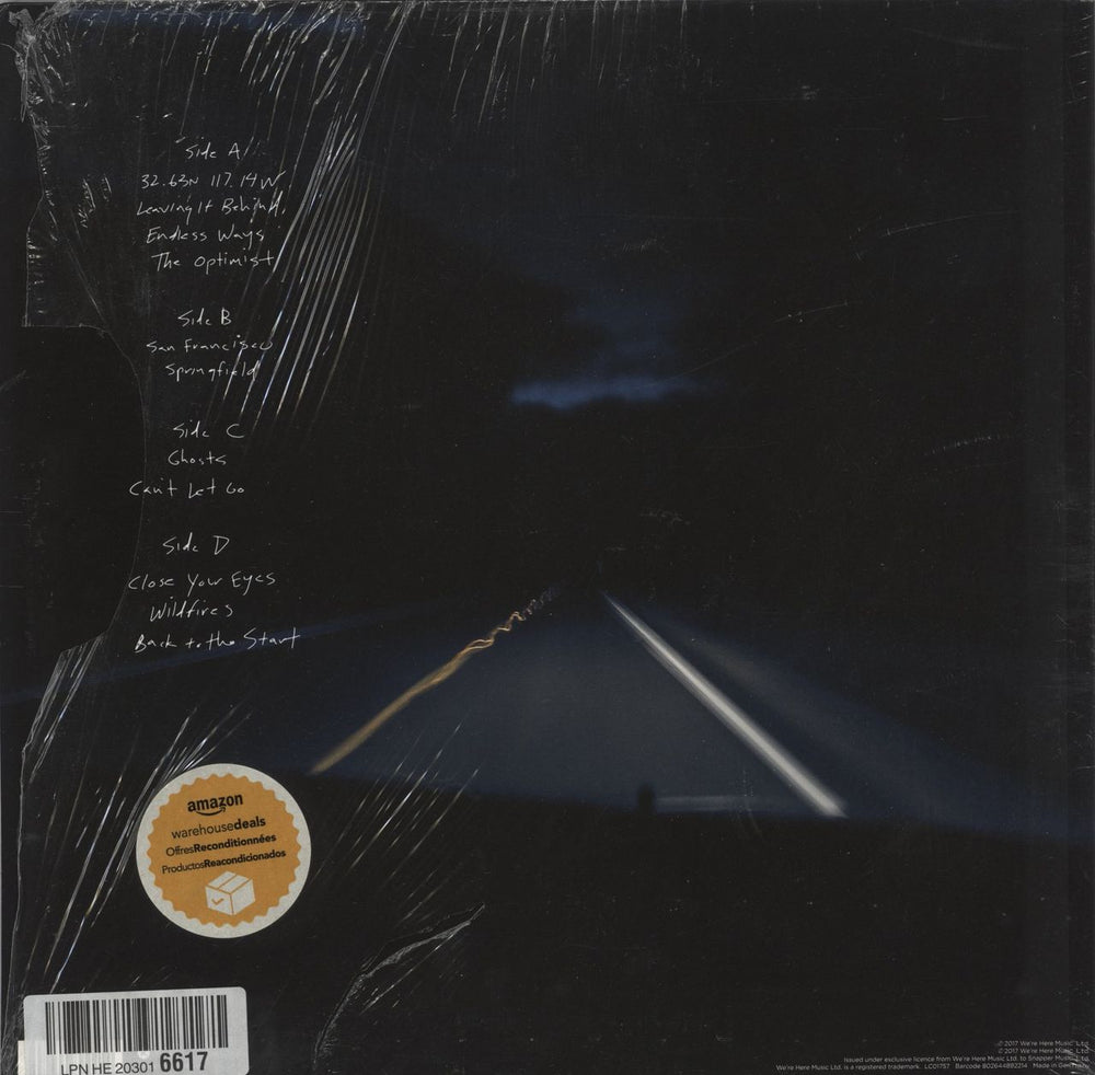 Anathema The Optimist - 180 Gram German 2-LP vinyl record set (Double LP Album) 802644892214