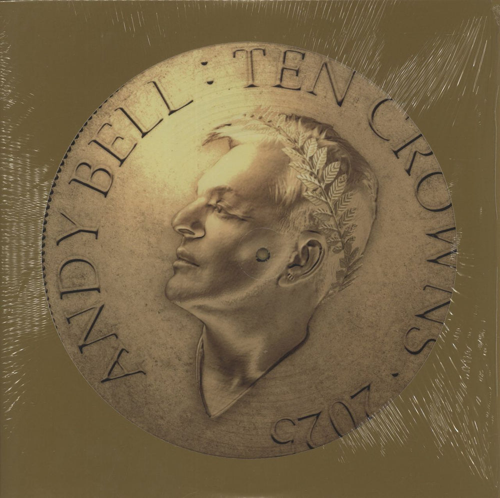 Andy Bell (80s) Ten Crowns - Autographed Print & Autographed Art Card UK picture disc LP (vinyl picture disc album) PCRLA005