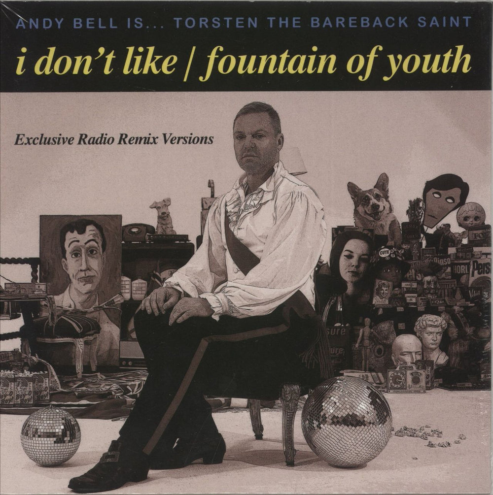 Andy Bell (80s) Torsten The Bareback Saint - Edinburgh Fringe Pack UK CD album (CDLP)