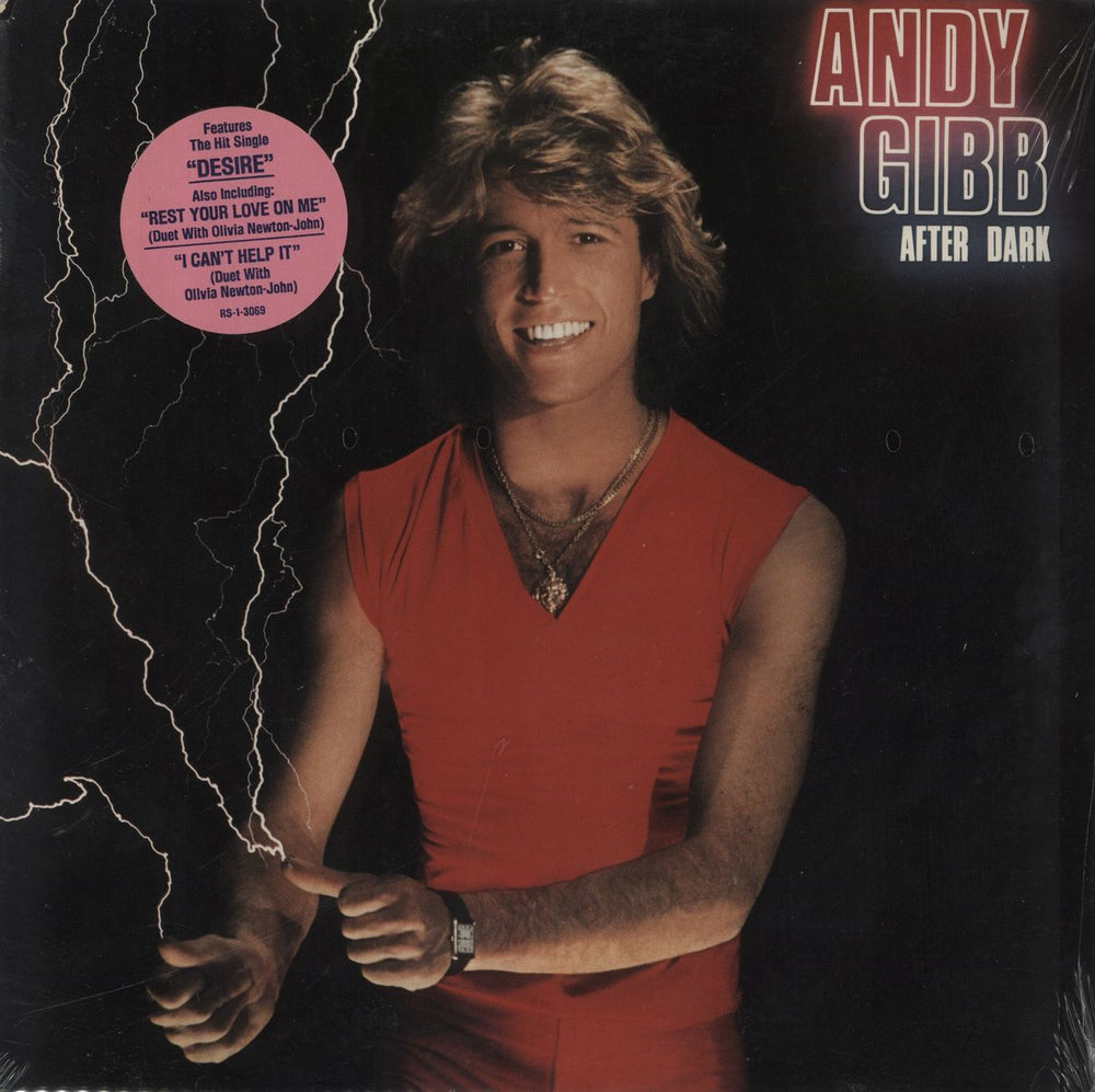 Andy Gibb After Dark - Sealed US vinyl LP album (LP record) RS-1-3069