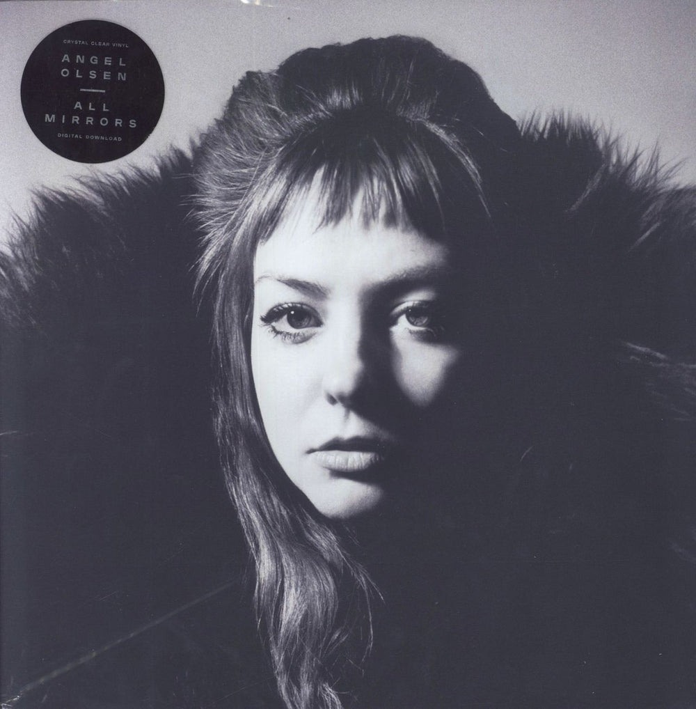 Angel Olsen All Mirrors - Crystal Clear Vinyl US 2-LP vinyl record set (Double LP Album) JAG344