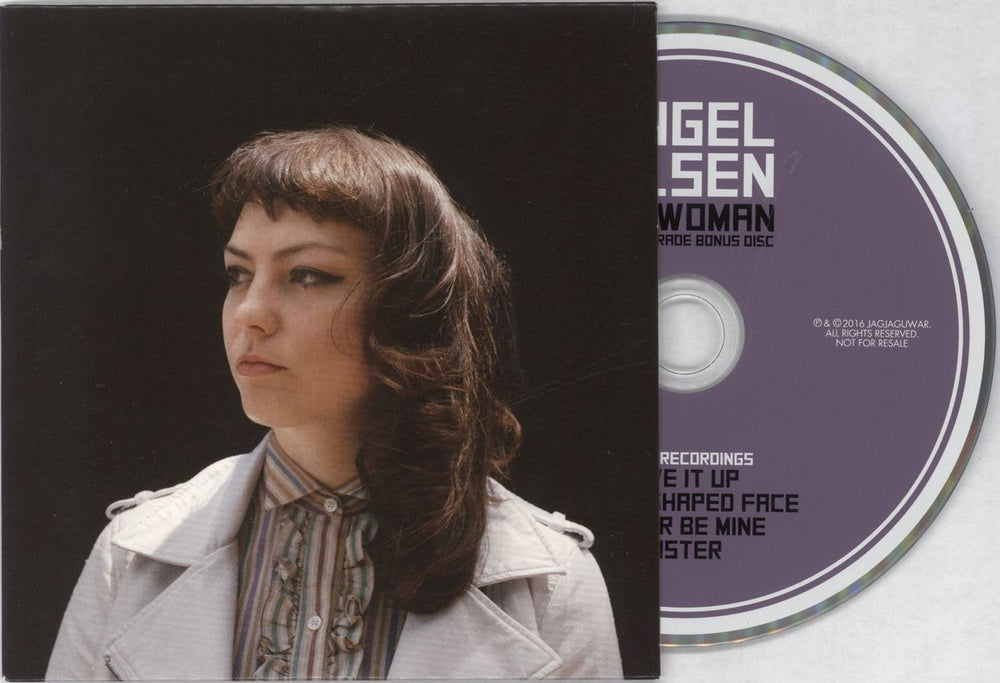 Angel Olsen My Woman - Purple Vinyl + Bonus CD UK vinyl LP album (LP record)