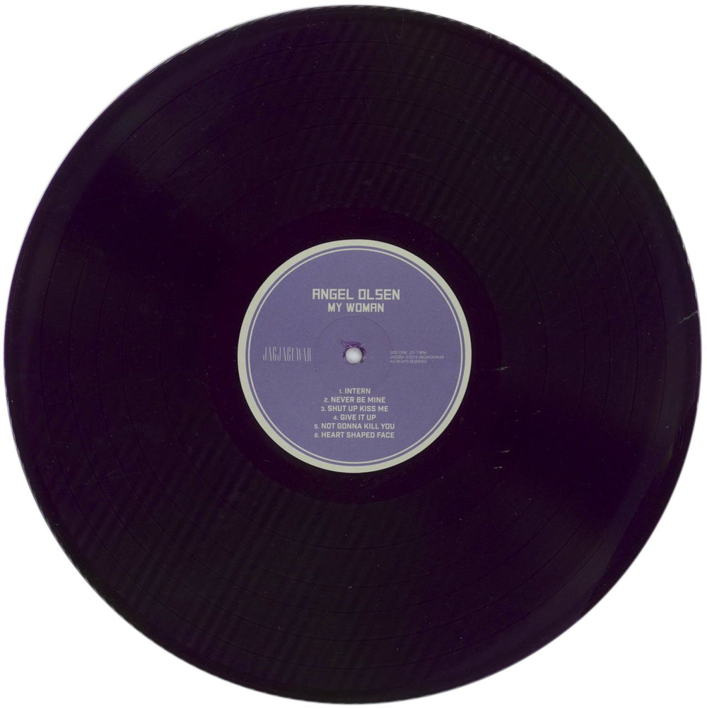 Angel Olsen My Woman - Purple Vinyl + Bonus CD UK vinyl LP album (LP record) O4LLPMY865056