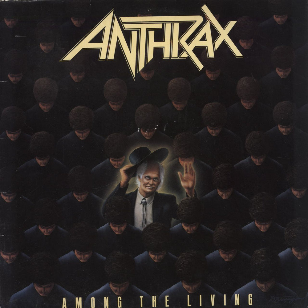 Anthrax Among The Living - VG UK vinyl LP album (LP record) ILPS9865