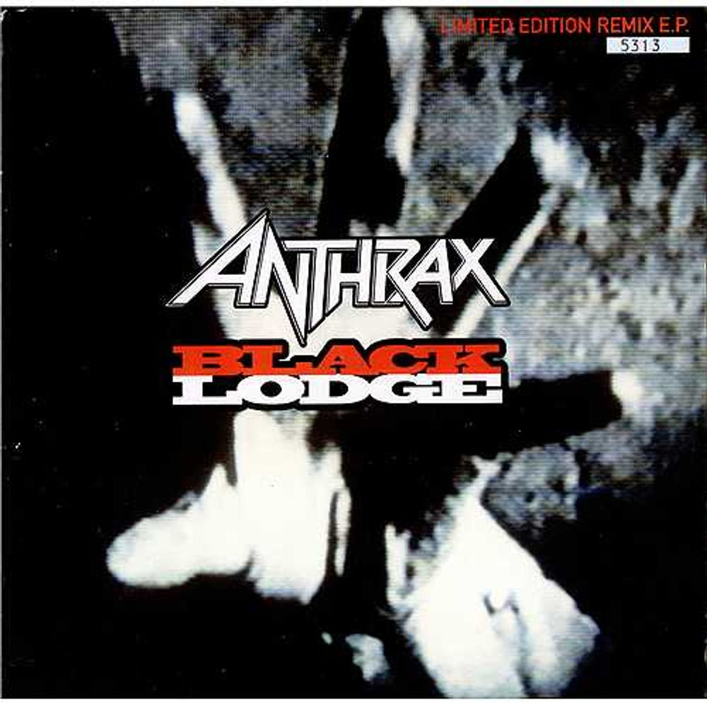 Anthrax Black Lodge UK 10" vinyl single (10 inch record) EKR171TE