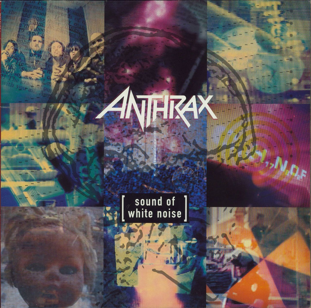 Anthrax Sound Of White Noise German Vinyl LP — RareVinyl.com