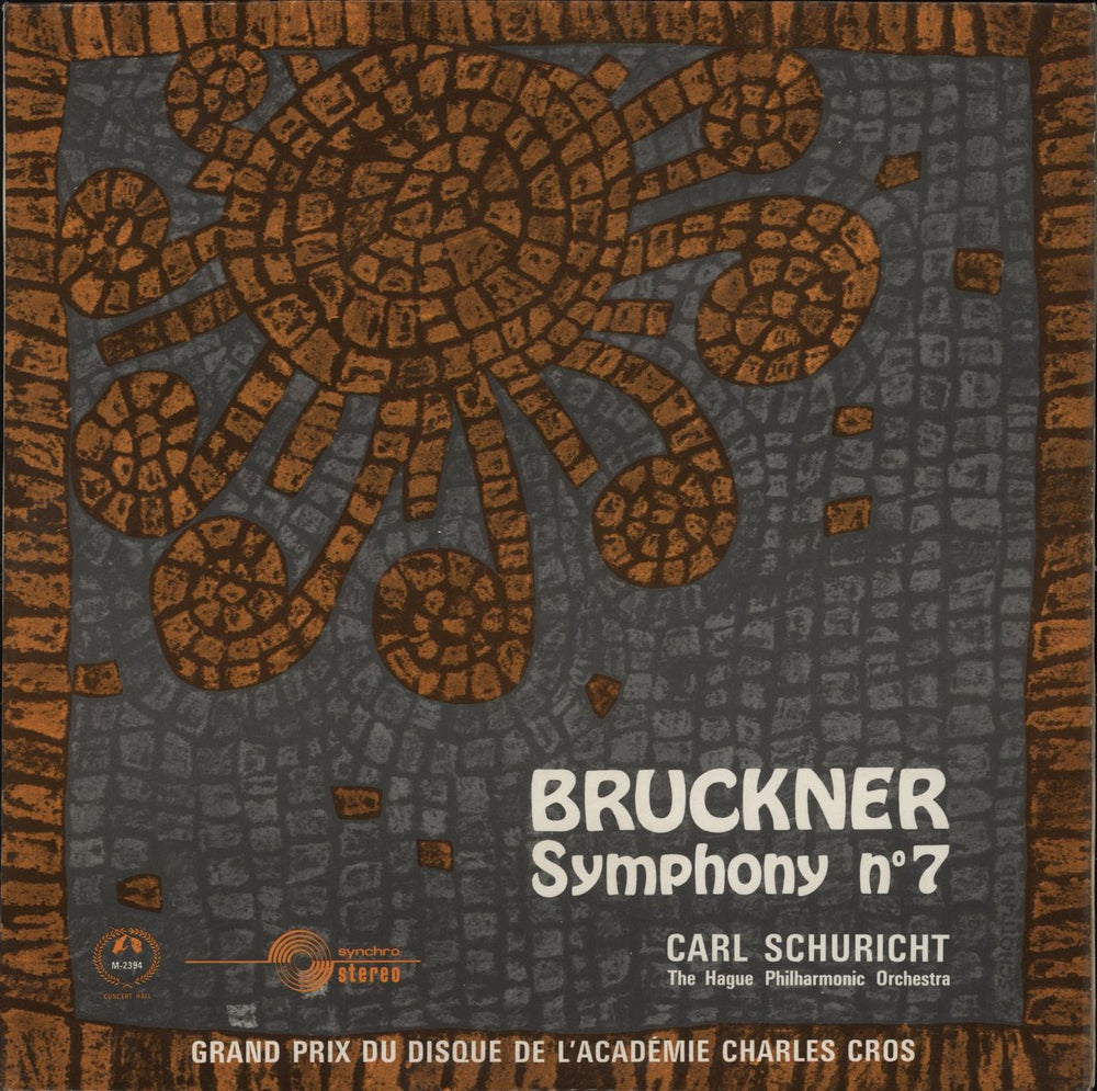 Anton Bruckner Symphony No. 7 in E Major UK vinyl LP album (LP record) SMSC2394