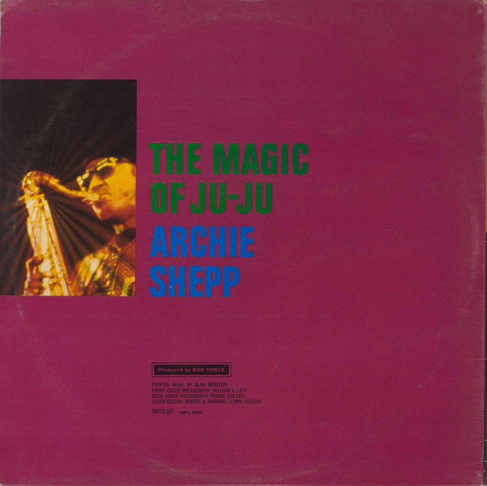 Archie Shepp The Magic Of Ju-Ju - VG UK Vinyl LP — RareVinyl.com