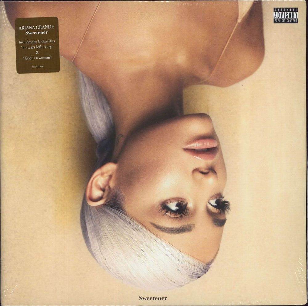 Ariana Grande Sweetener - Peach Marbled Vinyl - Sealed US 2-LP