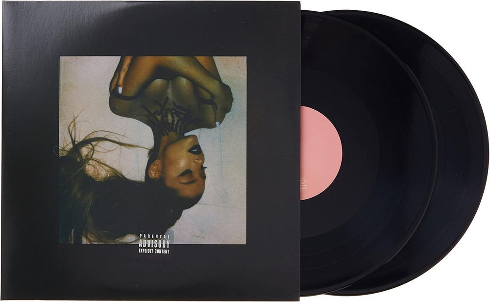 Ariana Grande Thank U, Next - Black Vinyl - Sealed UK 2-LP vinyl record set (Double LP Album) 00602577476228
