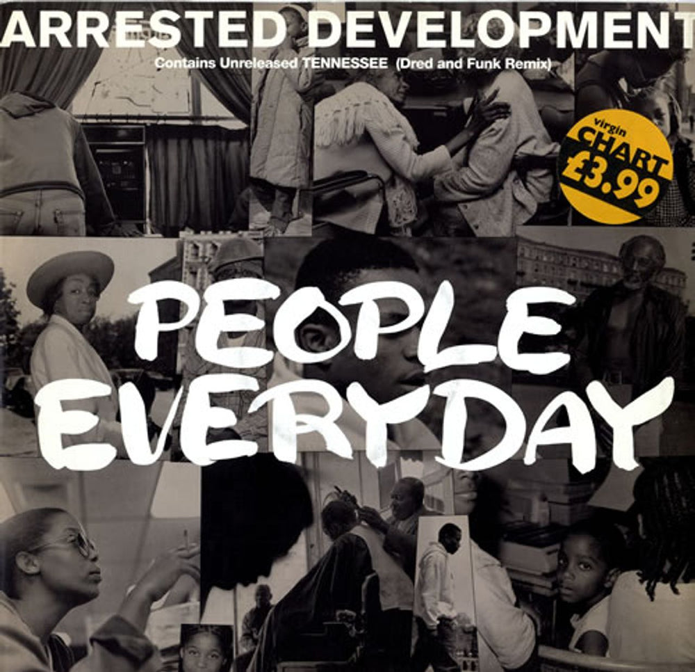 Arrested Development People Everyday UK 12" vinyl single (12 inch record / Maxi-single) 12COOL265