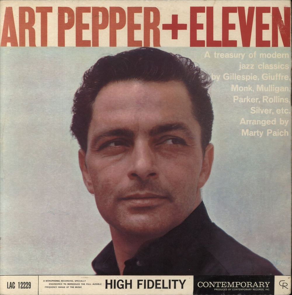 Art Pepper Modern Jazz Classics - VG UK vinyl LP album (LP record) LAC12229