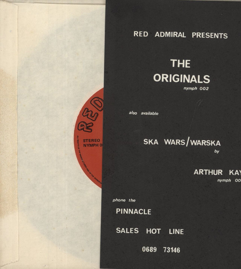 Arthur Kay & The Originals Play My Record / Sooty Is A Rudie - Autographed UK 7" vinyl single (7 inch record / 45)