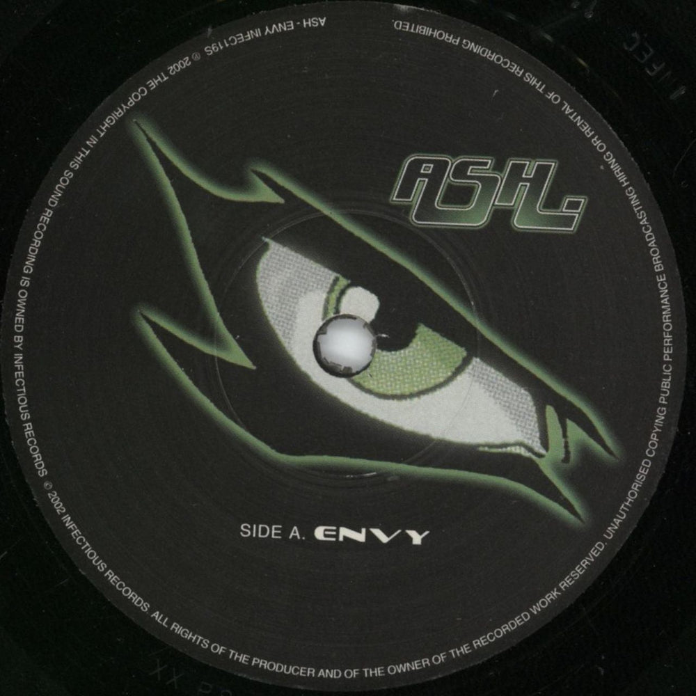 Ash Envy EP UK 7" vinyl single (7 inch record / 45) A-S07EN246640