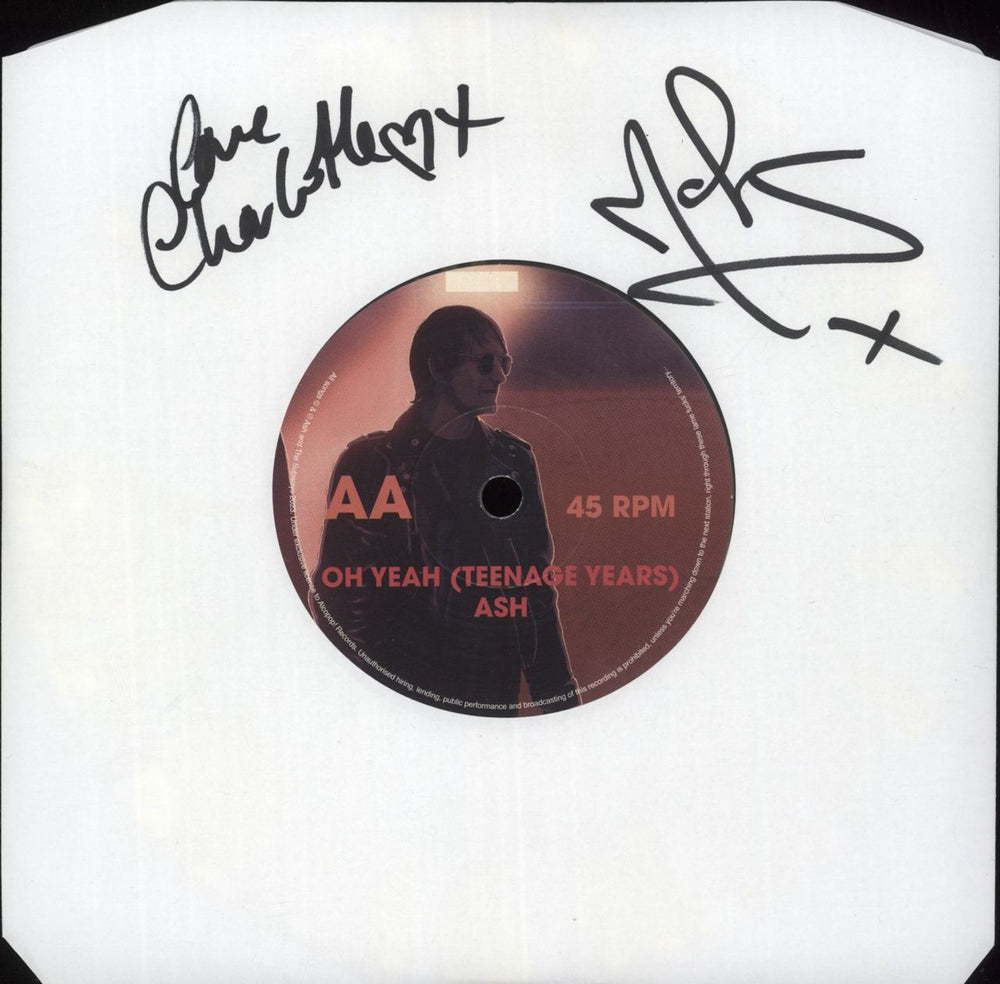 Ash Oh Yeah Squared UK 7" vinyl single (7 inch record / 45)