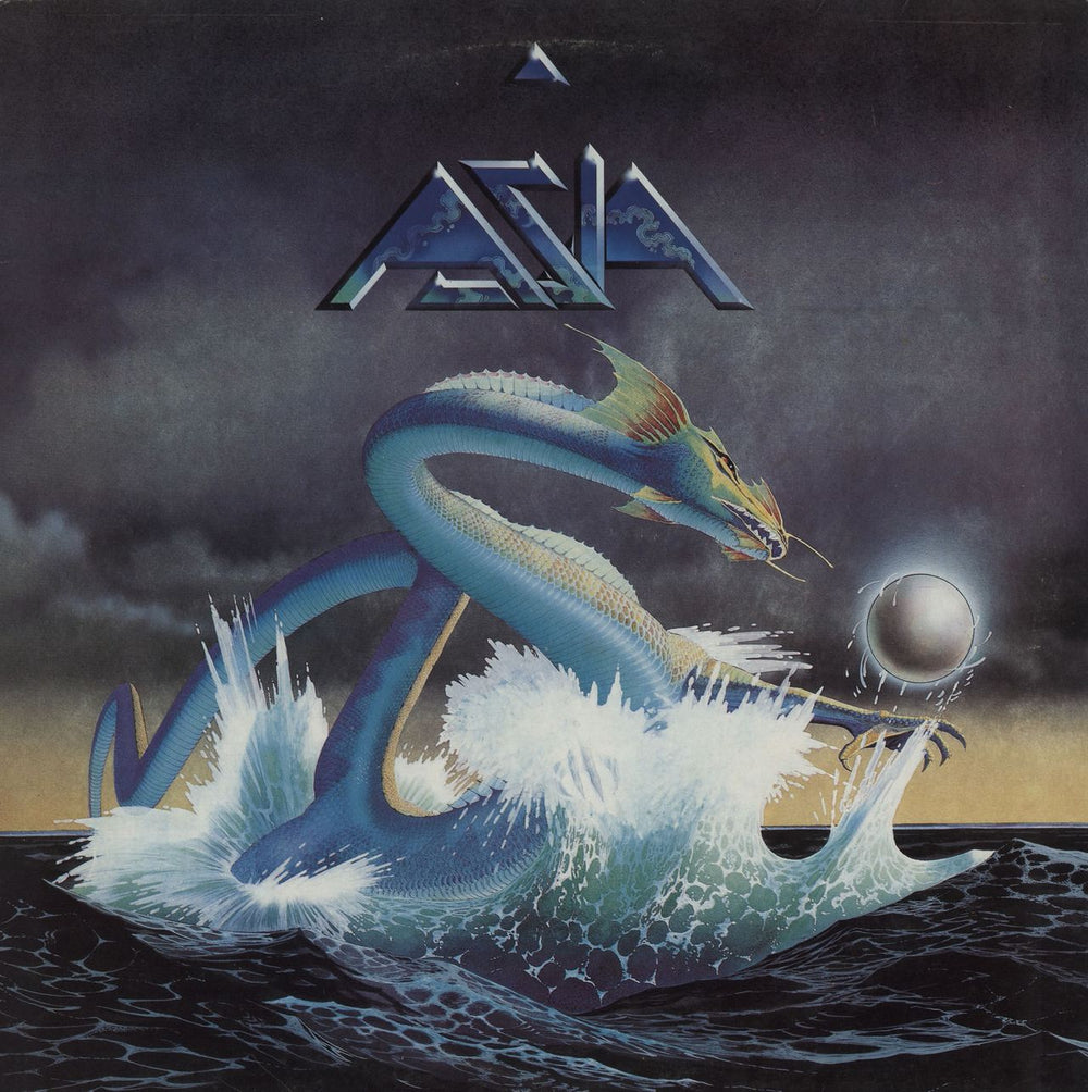 Asia Asia + insert UK vinyl LP album (LP record) GEF85577