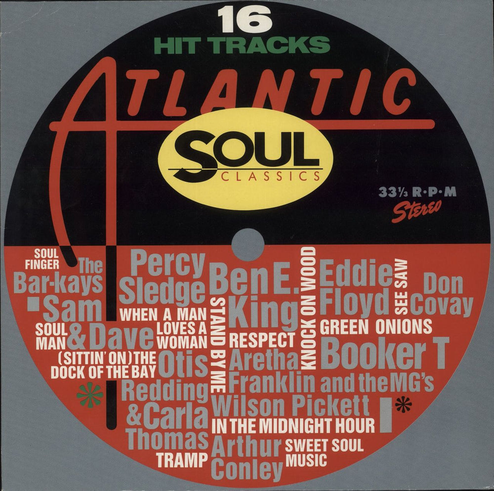 Atlantic Records Atlantic Soul Classics UK vinyl LP album (LP record) WX105