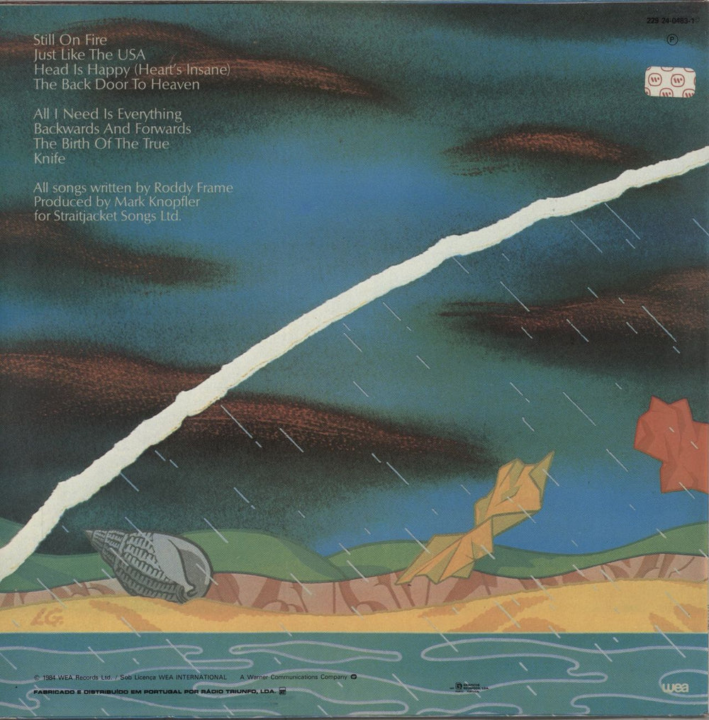 Aztec Camera Knife - EX Portuguese vinyl LP album (LP record)