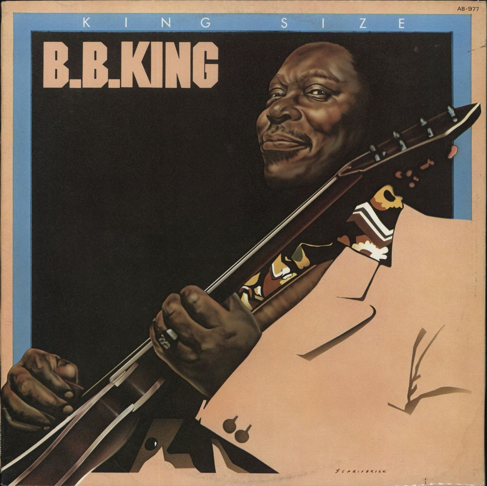 B B King King Size US vinyl LP album (LP record) AB-977