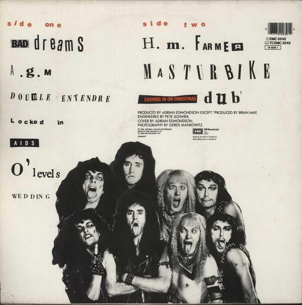 Bad News Bootleg UK vinyl LP album (LP record) 077779003914