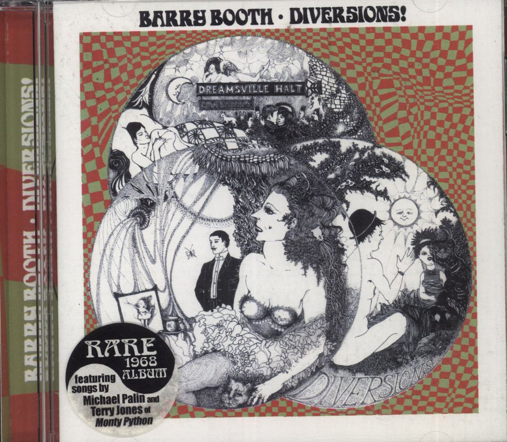 Barry Booth Diversions! UK CD album (CDLP) CMRCD404