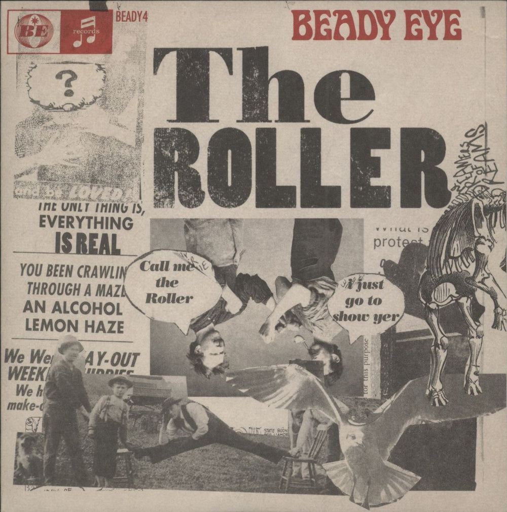 Beady Eye The Roller UK 7" vinyl single (7 inch record / 45) BEADY4